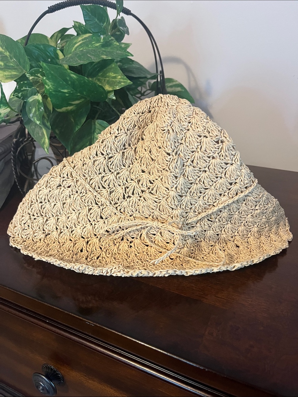 Talbots Crochet Sun Hat